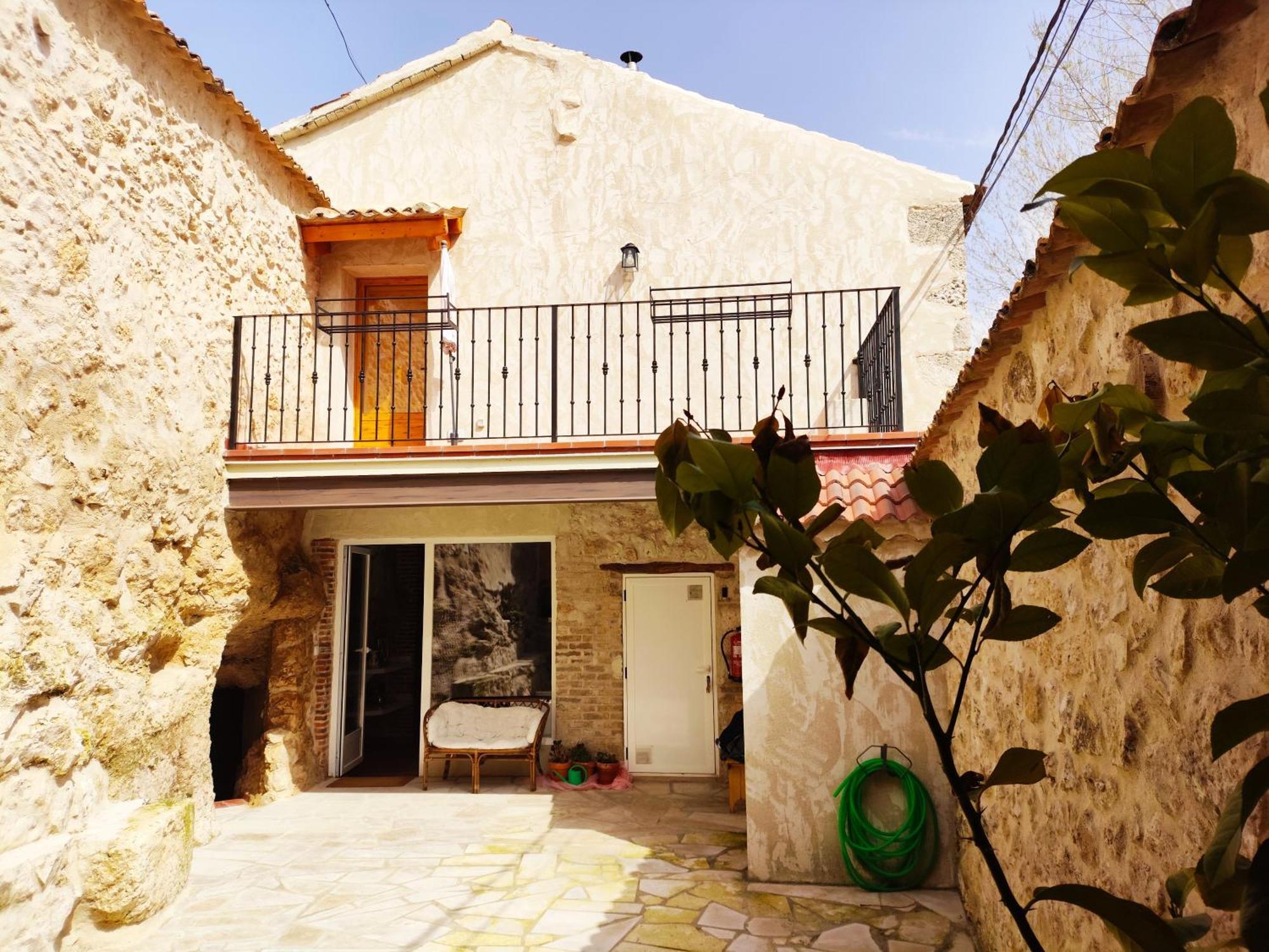 La Solana De Aldeasona Villa Bagian luar foto